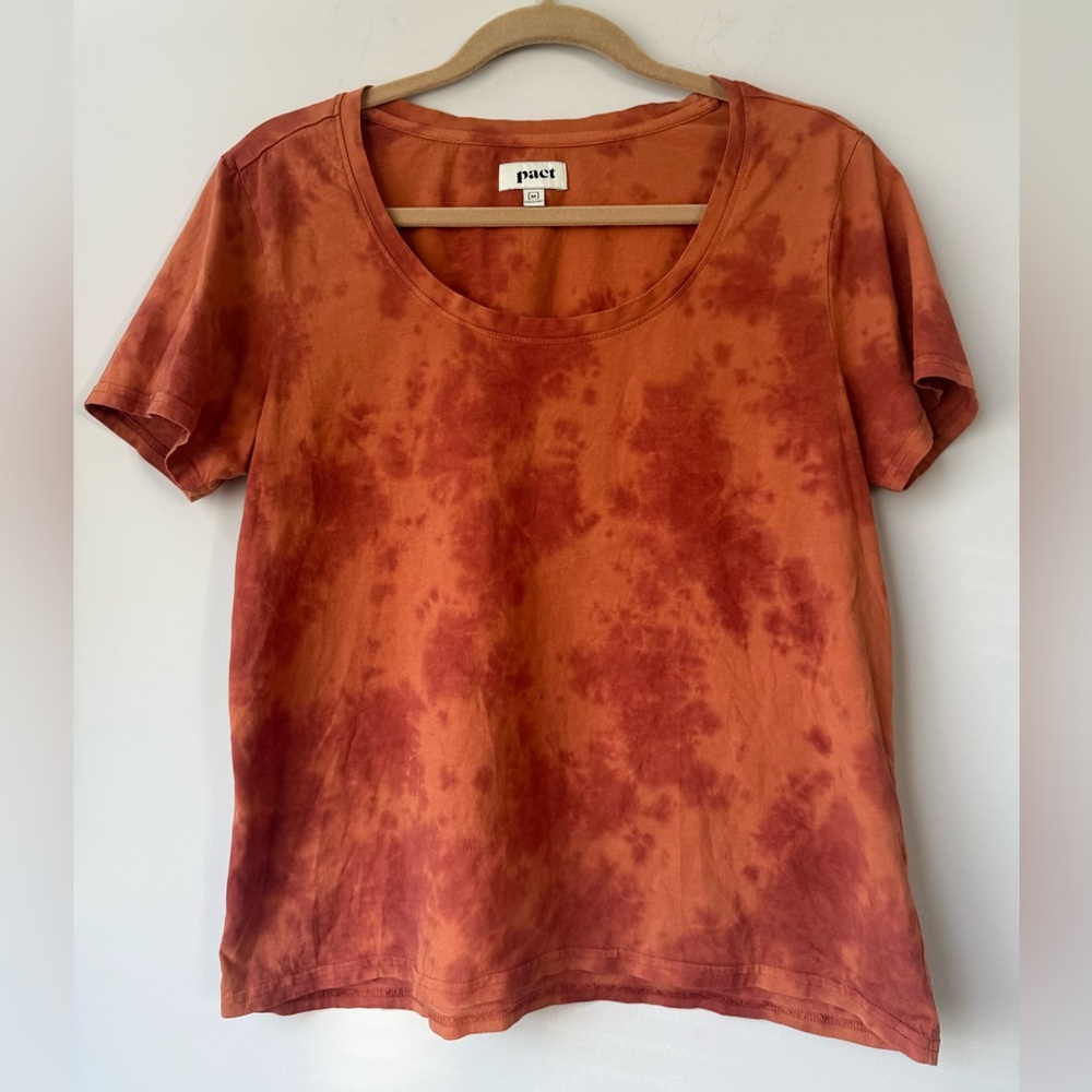 Pact Organics Short Sleeve Tie-Dye Tee Women’s Medium
